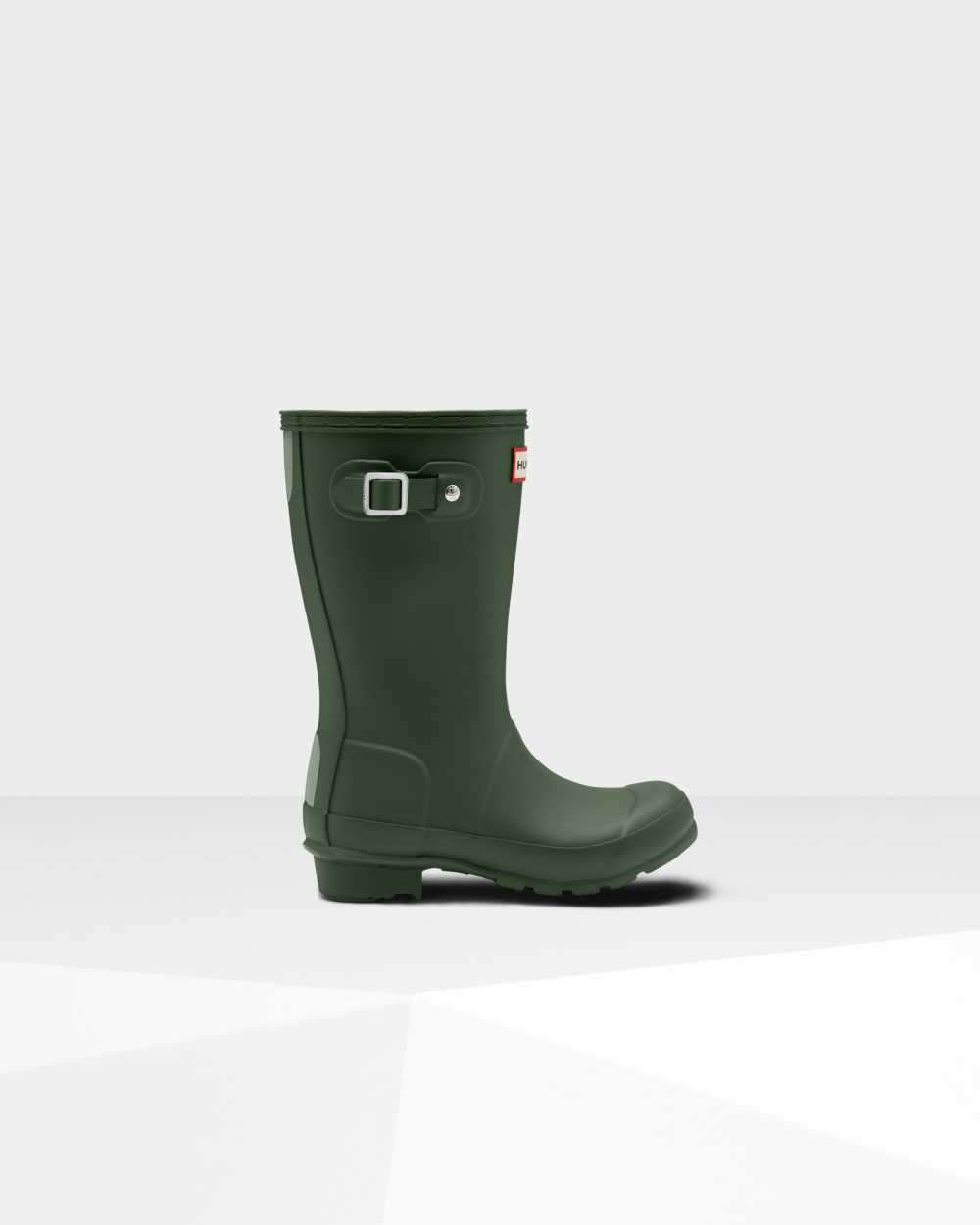 Botas De Agua Niños - Hunter Original Big Verde - SPQLWN-452 - Verde